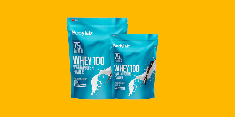 bodylab whey 100 proteinpulver